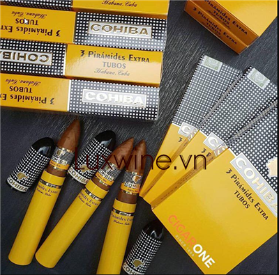 Cohiba Pirámides Extra Tubos